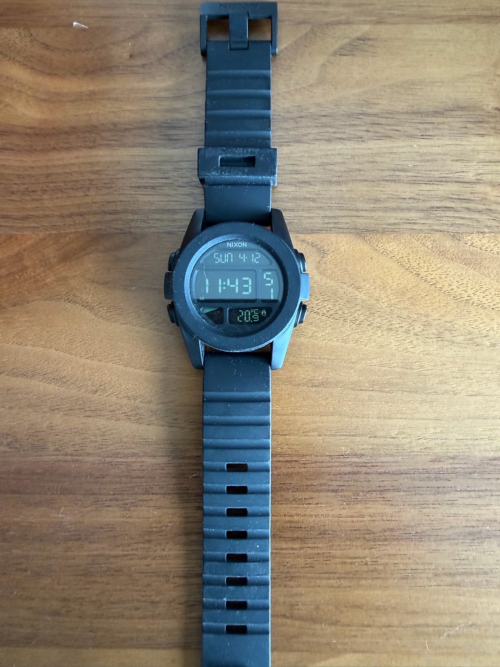 Nixon Black Digital Outdoor Sports Watch